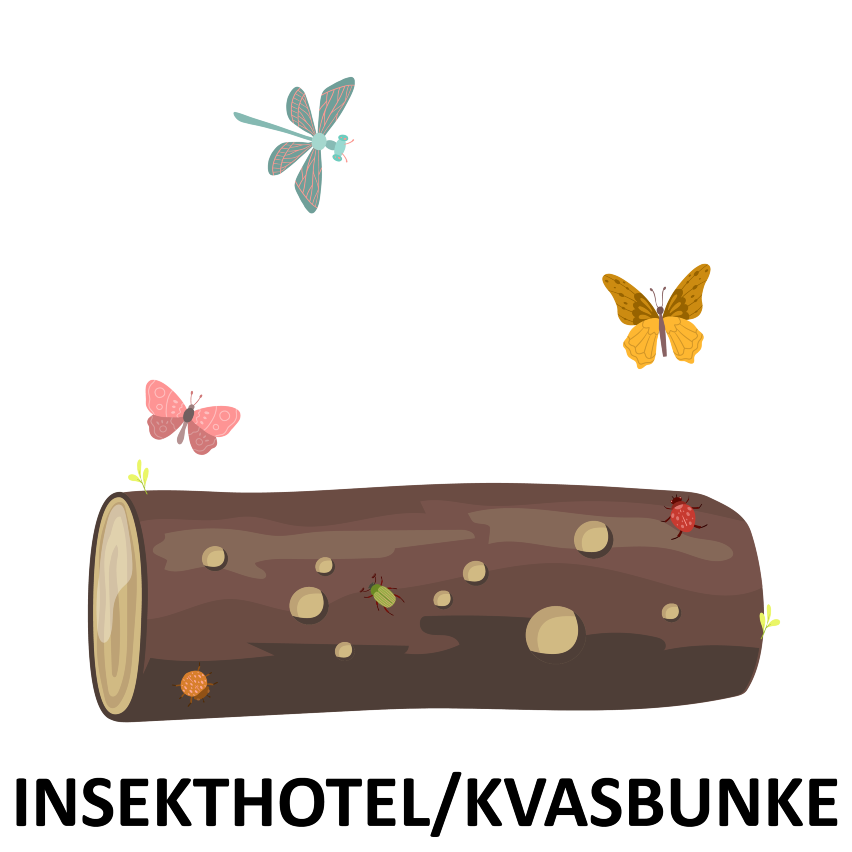 Illustration af Insekthotel